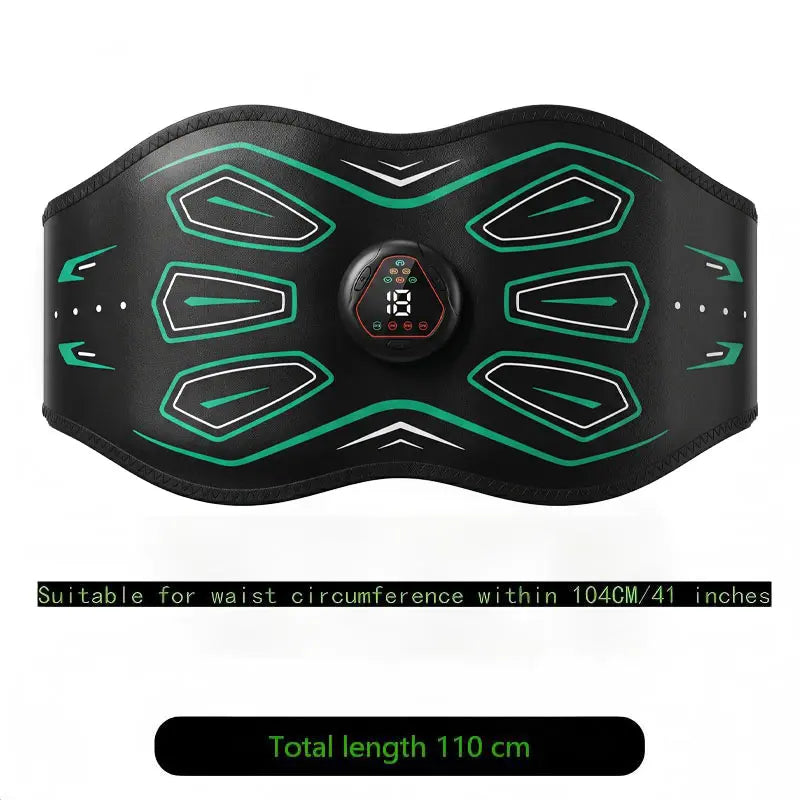 Abdominal Muscle Contraction Training Belt, 6 Modes,Velcro Fastening Design, Lazy Exercise , 18-Level Intensity Adjustment Function, Compact and Portable with Rechargeable Battery, Suitable for Abdominal Muscle Workouts, Perfect for Home Use