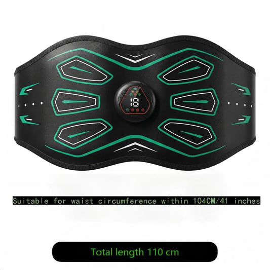 Abdominal Muscle Contraction Training Belt, 6 Modes,Velcro Fastening Design, Lazy Exercise , 18-Level Intensity Adjustment Function, Compact and Portable with Rechargeable Battery, Suitable for Abdominal Muscle Workouts, Perfect for Home Use