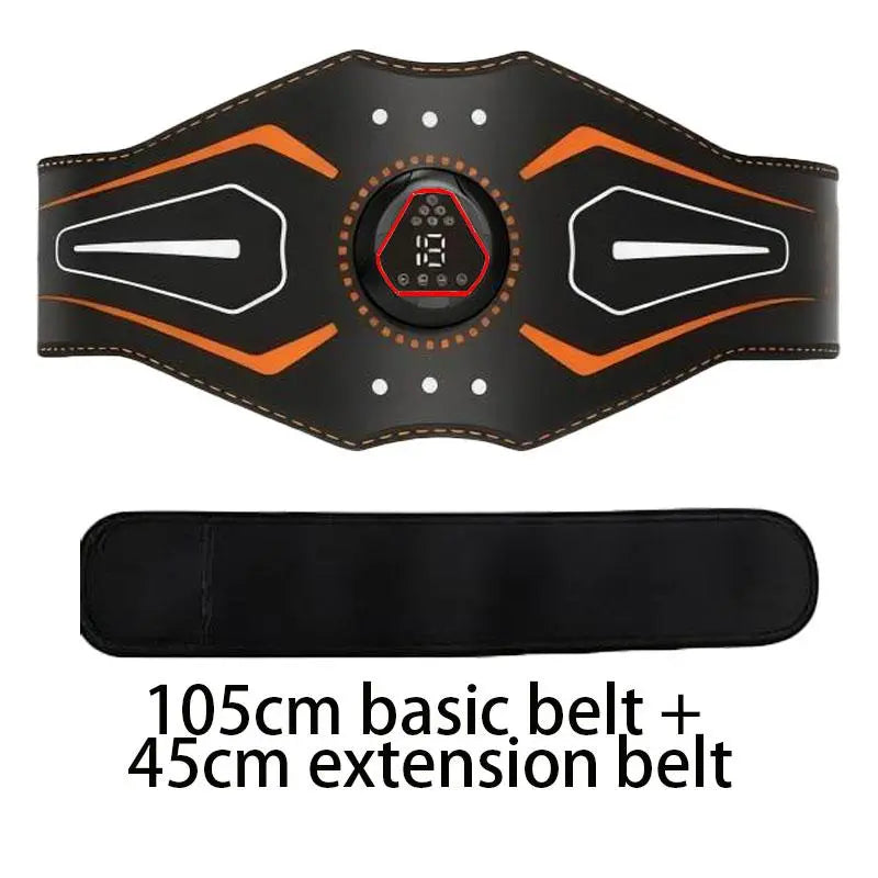 Abdominal Muscle Contraction Training Belt, 6 Modes,Velcro Fastening Design, Lazy Exercise , 18-Level Intensity Adjustment Function, Compact and Portable with Rechargeable Battery, Suitable for Abdominal Muscle Workouts, Perfect for Home Use