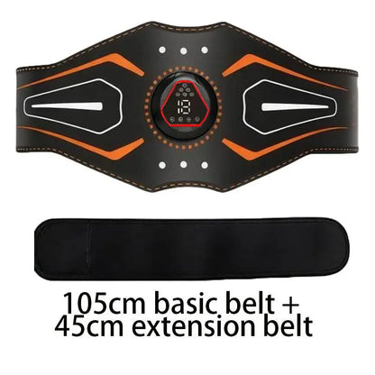 Abdominal Muscle Contraction Training Belt, 6 Modes,Velcro Fastening Design, Lazy Exercise , 18-Level Intensity Adjustment Function, Compact and Portable with Rechargeable Battery, Suitable for Abdominal Muscle Workouts, Perfect for Home Use