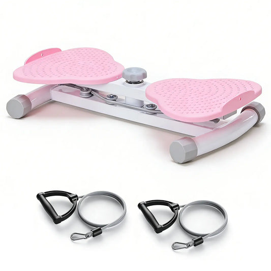Waist Twister Machine Exercise, Ab Twister Board with 300 Lbs Capacity, Quiet Home Gym Equipment for Core Whole Body Workout